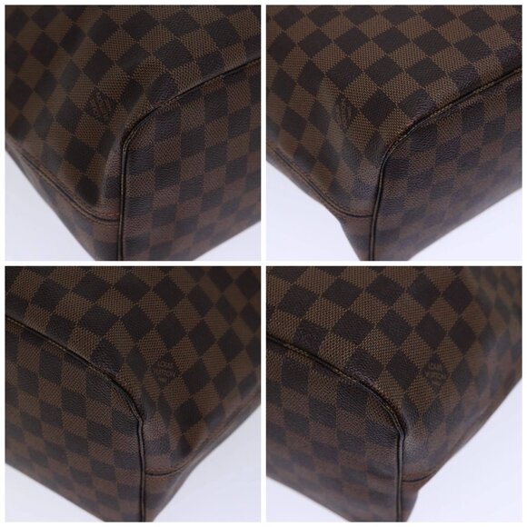 LOUIS VUITTON Damier Ebene Neverfull MM Tote Bag N51105 LV Auth am6117AV - Picture 14 of 16